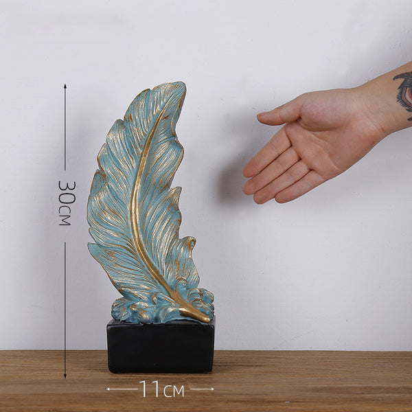 Feather Showpiece - Showpiece | Home decor item | Room decoration item