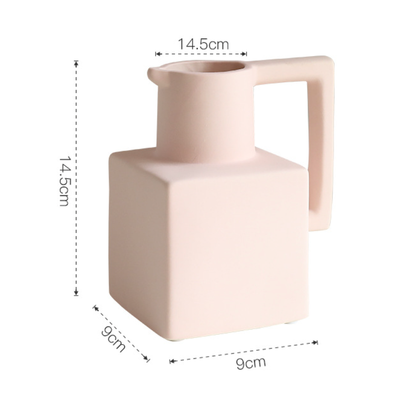 Clay Vase - Flower vase for home decor, office and gifting | Home decoration items