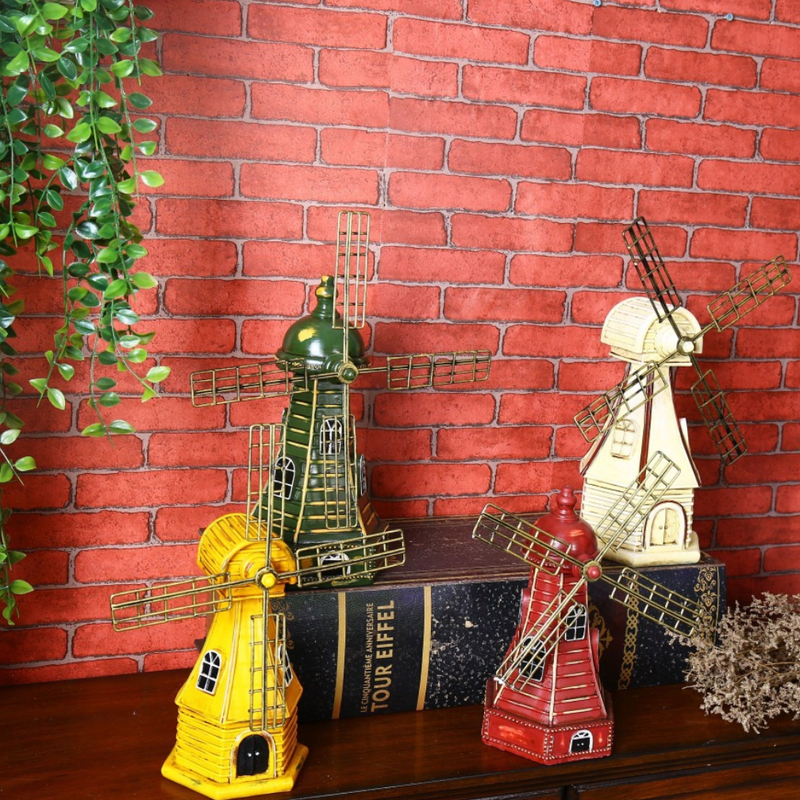 Vintage Windmill Decor - Showpiece | Home decor item | Room decoration item