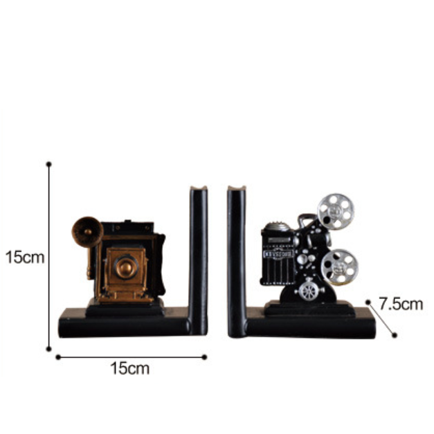 Retro Book Stand - Book ends | Desk organization | Home decor items