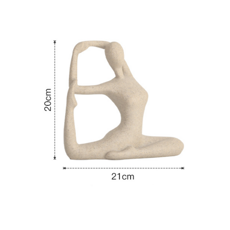 Yoga Showpiece - Showpiece | Home decor item | Room decoration item