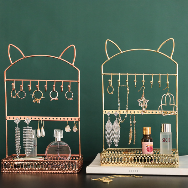 Gold Accessory Display