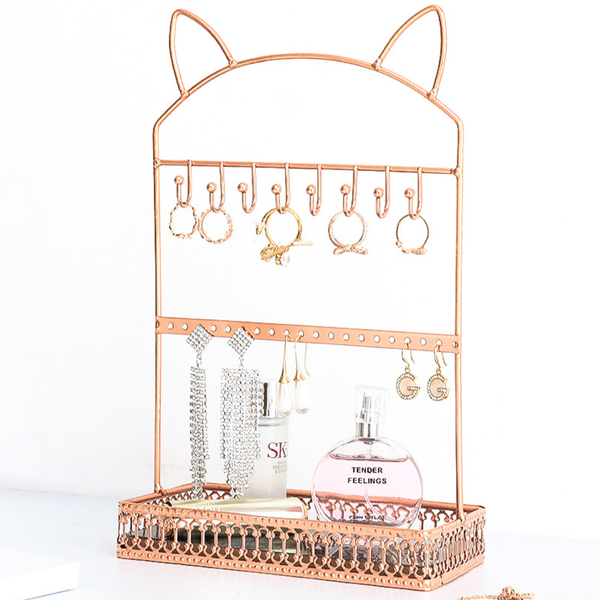 Gold Accessory Display