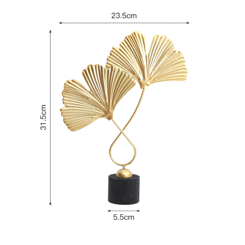 Decorative Leaf Sculpture - Showpiece | Home decor item | Room decoration item