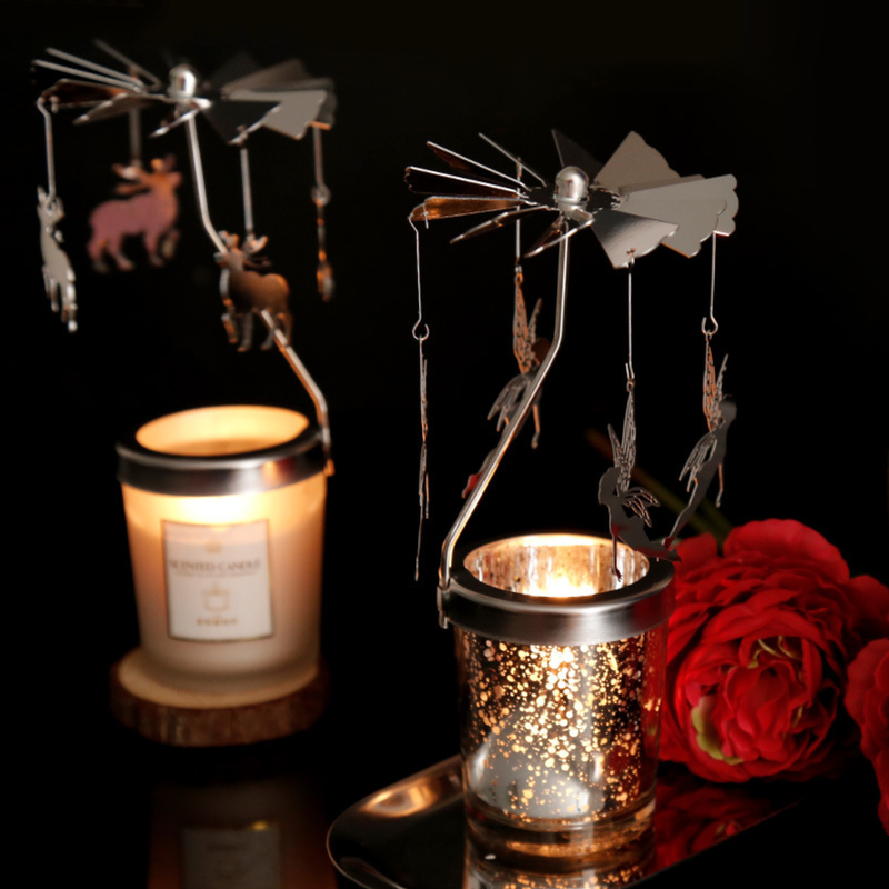 Shiny Candle Stand - Candle holder | Room decor