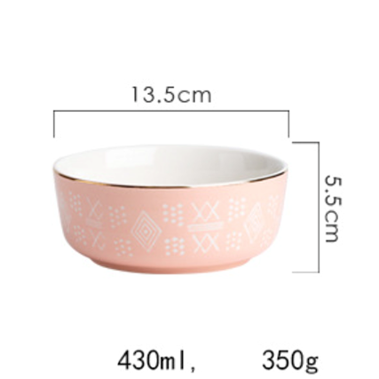 Azo Salad Bowl 400 ml - Bowl, soup bowl, ceramic bowl, snack bowls, curry bowl, popcorn bowls | Bowls for dining table & home decor