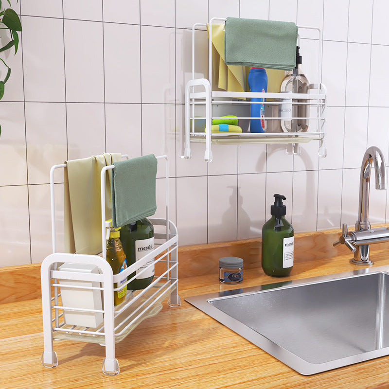 Metal Organiser Rack For Soap - Kitchen Organiser