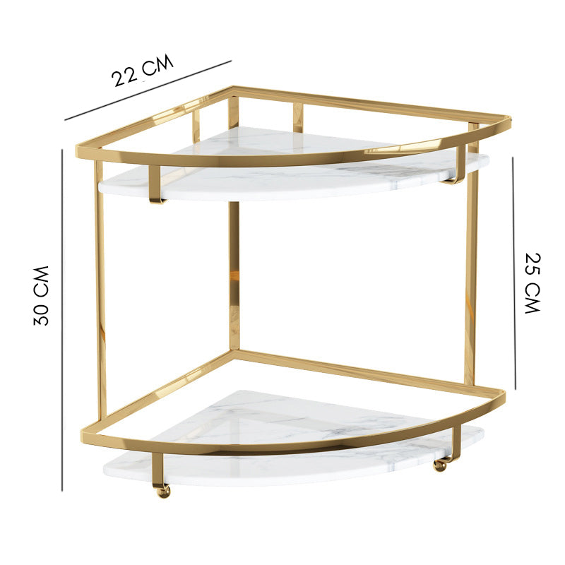 Two Tier Corner Storage Rack