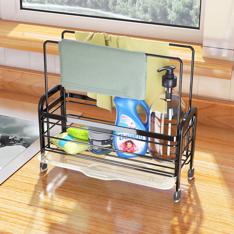 Metal Storage Rack For Sink - Kitchen Organiser
