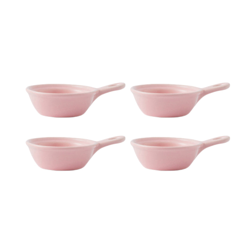 Dip Dish - Set of 4 - Bowl, ceramic bowl, dip bowls, chutney bowl, dip bowls ceramic | Bowls for dining table & home decor 