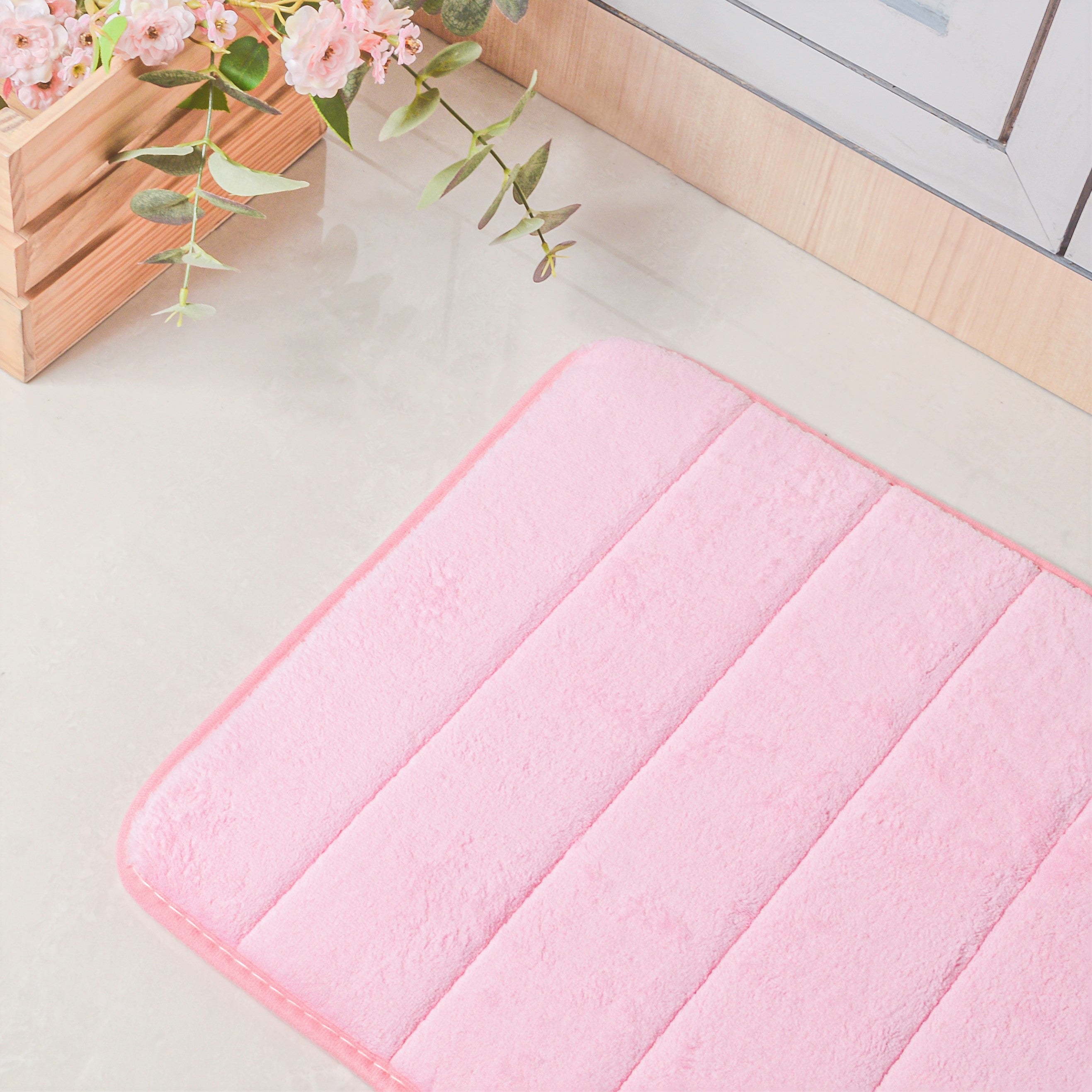 Door Mat Light Pink Online - Premium Door Mat | Nestasia