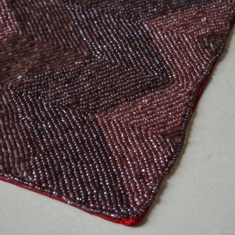 Beads Pink Square Mat