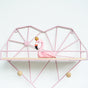 Heart Shelf Pink - Wall shelf and floating shelf | Shop wall decoration & home decoration items