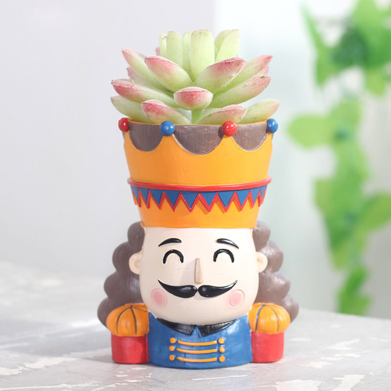 Crown Head Planters - Indoor planters and flower pots | Home decor items