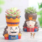 Crown Head Planters - Indoor planters and flower pots | Home decor items