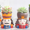 Crown Head Planters - Indoor planters and flower pots | Home decor items