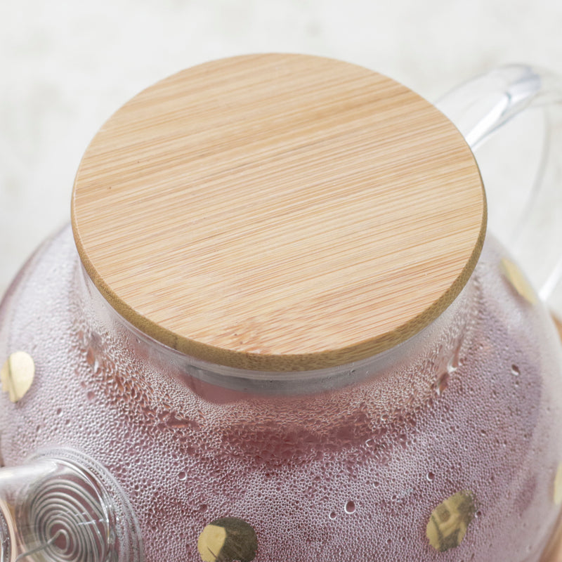 Glass Teapot - Teapot, glass pot, glass tea kettle | Teapot for Dining table & Home decor