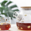Glass Teapot - Teapot, glass pot, glass tea kettle | Teapot for Dining table & Home decor