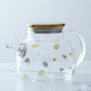 Glass Teapot - Teapot, glass pot, glass tea kettle | Teapot for Dining table & Home decor