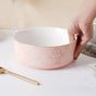 Azo Serving Bowl Pink - Bowl, ceramic bowl, serving bowls, noodle bowl, salad bowls, snack bowls | Bowls for dining table & home decor