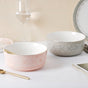 Azo Serving Bowl Pink - Bowl, ceramic bowl, serving bowls, noodle bowl, salad bowls, snack bowls | Bowls for dining table & home decor