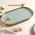 VERA Green Serving Plate