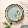 VERA Green Side Plate - Serving plate, snack plate, dessert plate | Plates for dining & home decor