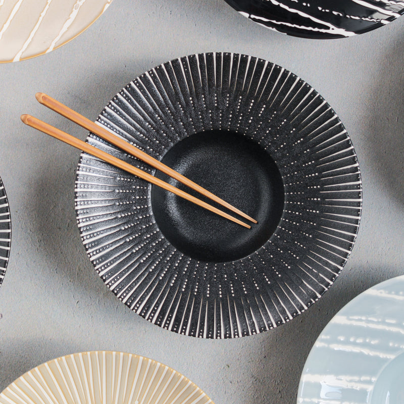 Sleek Pasta Bowl - Serving plate, pasta plate, lunch plate, deep plate | Plates for dining table & home decor