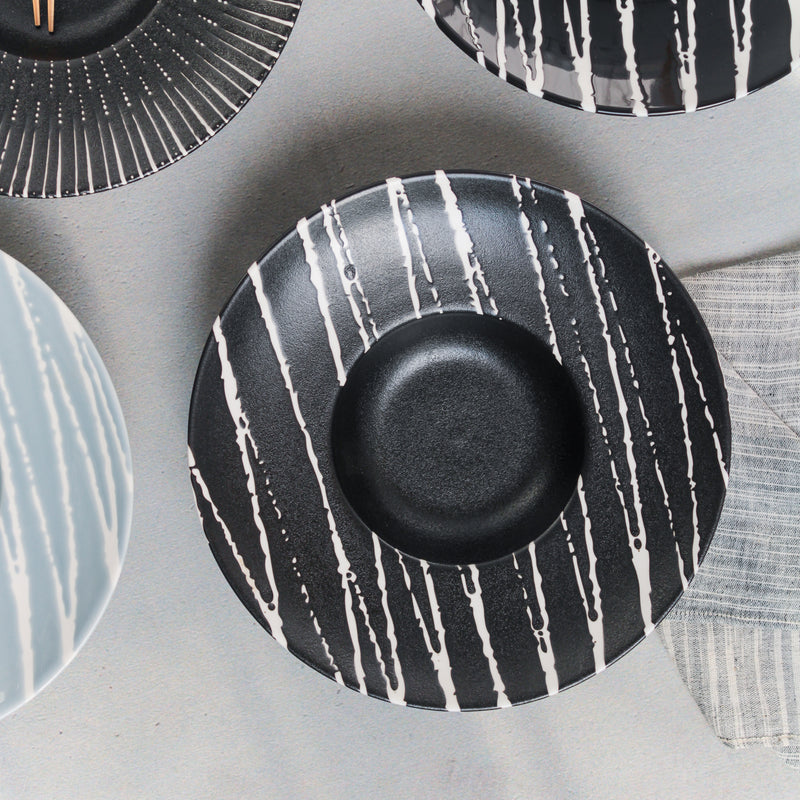Sleek Pasta Bowl - Serving plate, pasta plate, lunch plate, deep plate | Plates for dining table & home decor