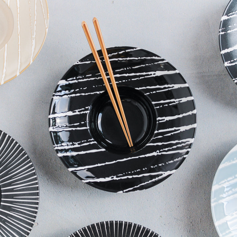 Sleek Pasta Bowl - Serving plate, pasta plate, lunch plate, deep plate | Plates for dining table & home decor