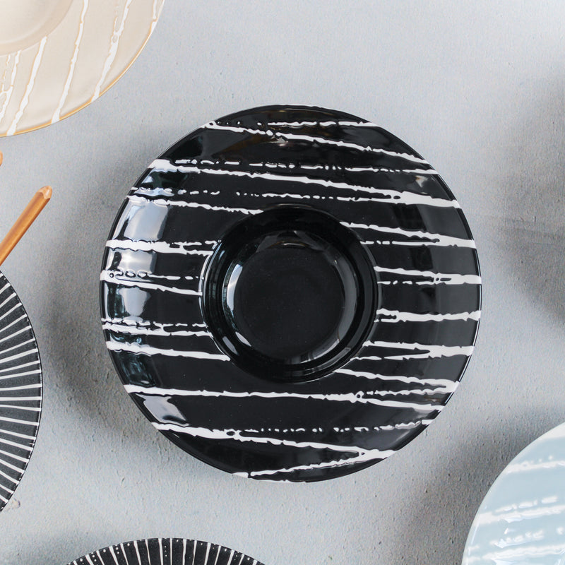 Sleek Pasta Bowl - Serving plate, pasta plate, lunch plate, deep plate | Plates for dining table & home decor