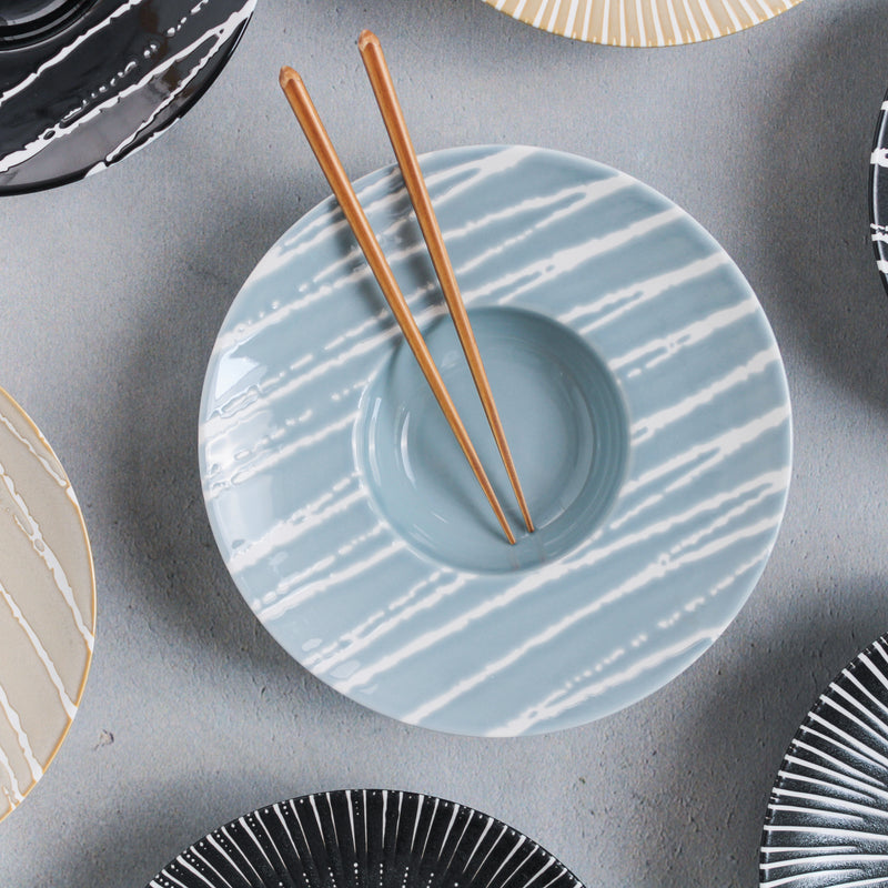 Sleek Pasta Bowl - Serving plate, pasta plate, lunch plate, deep plate | Plates for dining table & home decor