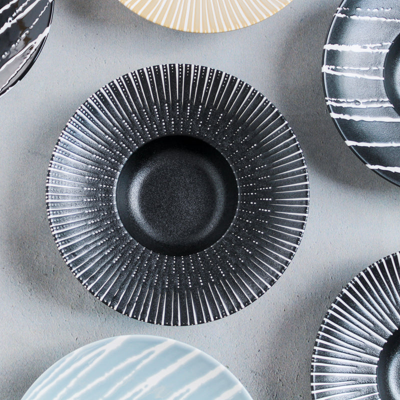 Sleek Pasta Bowl - Serving plate, pasta plate, lunch plate, deep plate | Plates for dining table & home decor