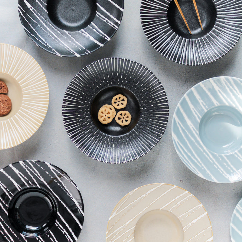 Sleek Pasta Bowl - Serving plate, pasta plate, lunch plate, deep plate | Plates for dining table & home decor