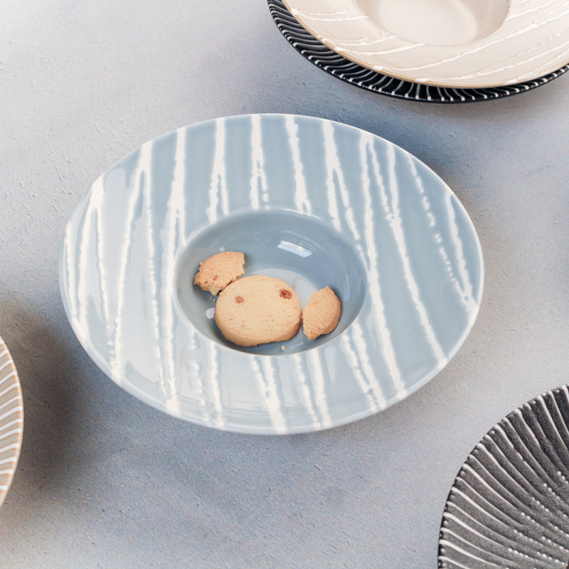 Sleek Pasta Bowl - Serving plate, pasta plate, lunch plate, deep plate | Plates for dining table & home decor