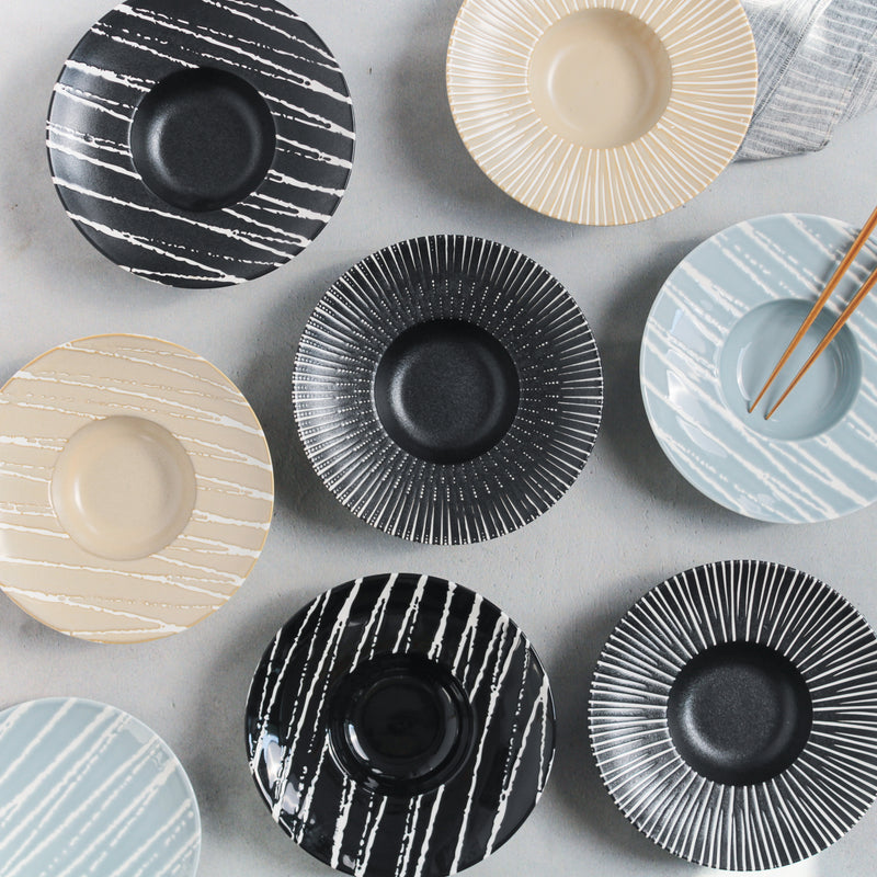 Sleek Pasta Bowl - Serving plate, pasta plate, lunch plate, deep plate | Plates for dining table & home decor