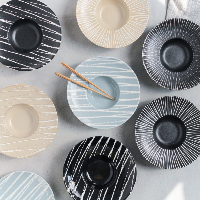 Sleek Pasta Bowl - Serving plate, pasta plate, lunch plate, deep plate | Plates for dining table & home decor