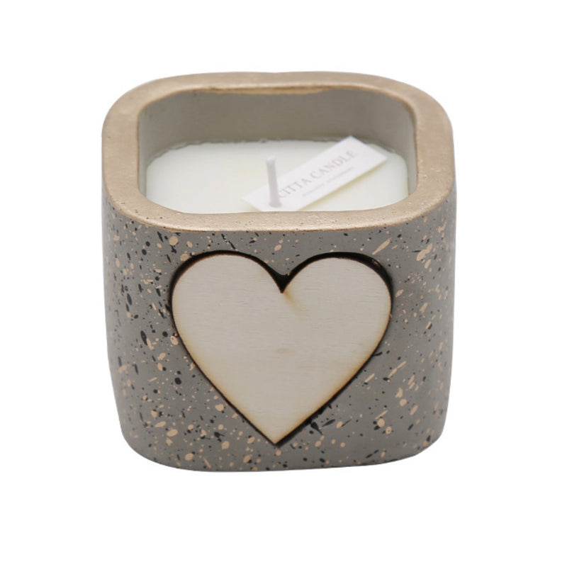 Heart Candle - Candle | Living room decor ideas