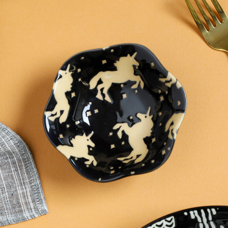 Small Plates Black - Serving plate, small plate, snacks plates | Plates for dining table & home decor
