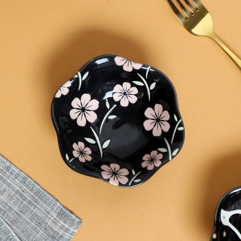 Small Plates Black - Serving plate, small plate, snacks plates | Plates for dining table & home decor