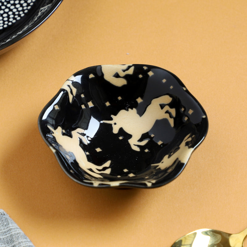 Small Plates Black - Serving plate, small plate, snacks plates | Plates for dining table & home decor