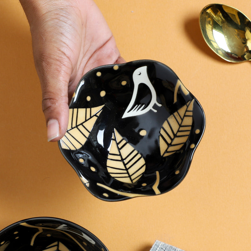 Small Plates Black - Serving plate, small plate, snacks plates | Plates for dining table & home decor