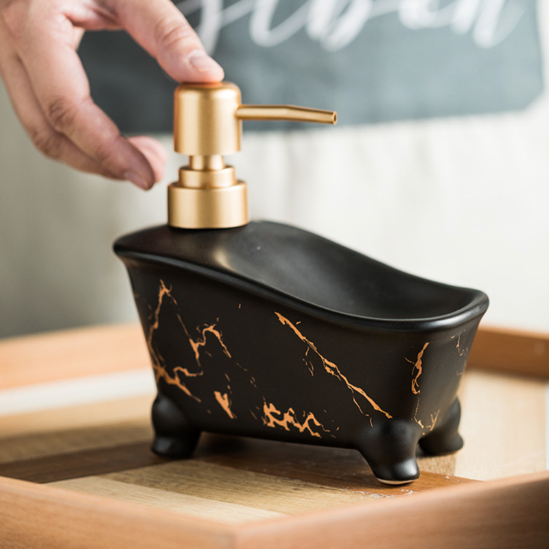 Soap Dispenser with Sponge Holder