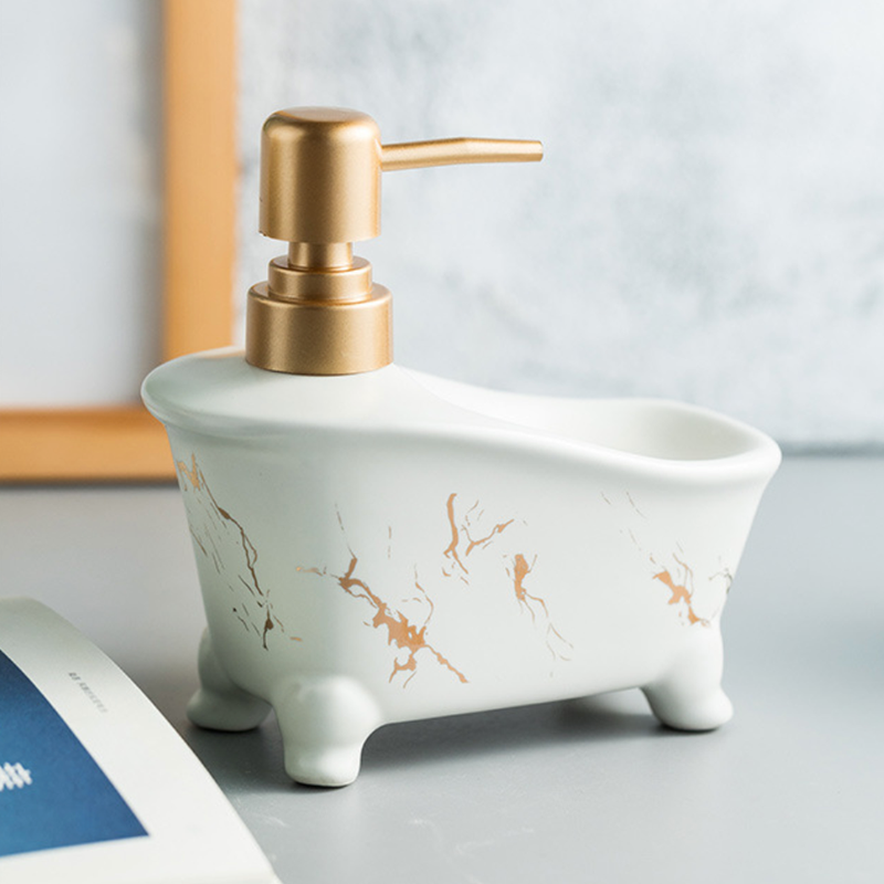 Soap Dispenser with Sponge Holder