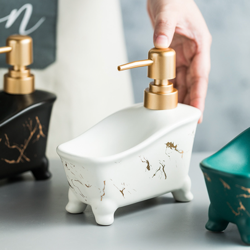 Soap Dispenser with Sponge Holder