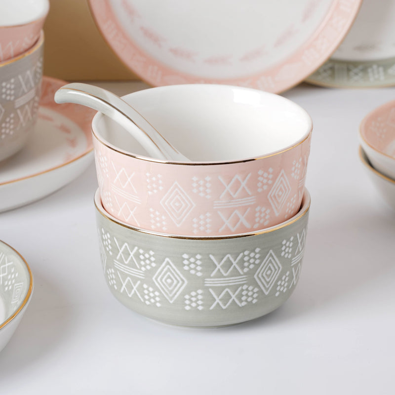 Azo Side bowl - Bowl, soup bowl, ceramic bowl, snack bowls, curry bowl, popcorn bowls | Bowls for dining table & home decor