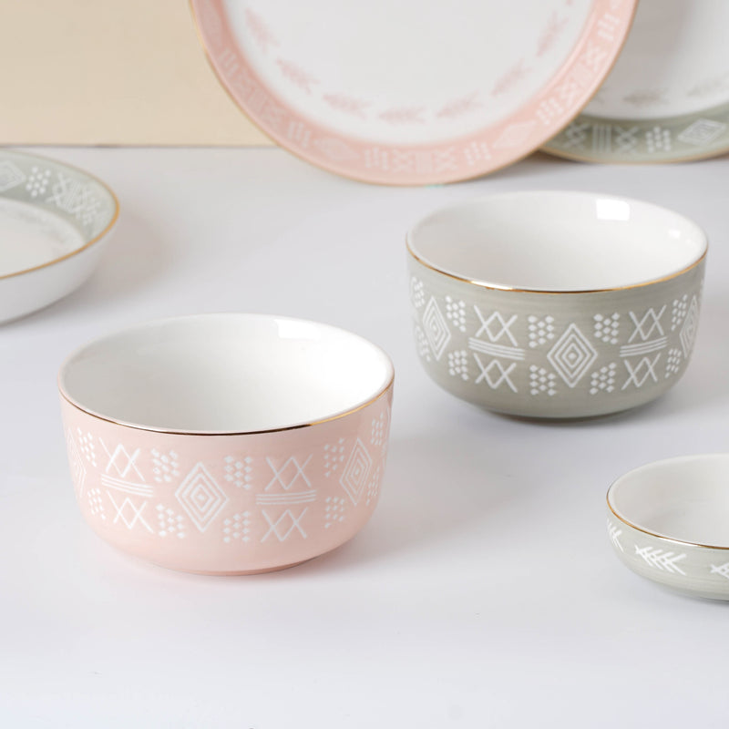 Azo Side bowl - Bowl, soup bowl, ceramic bowl, snack bowls, curry bowl, popcorn bowls | Bowls for dining table & home decor