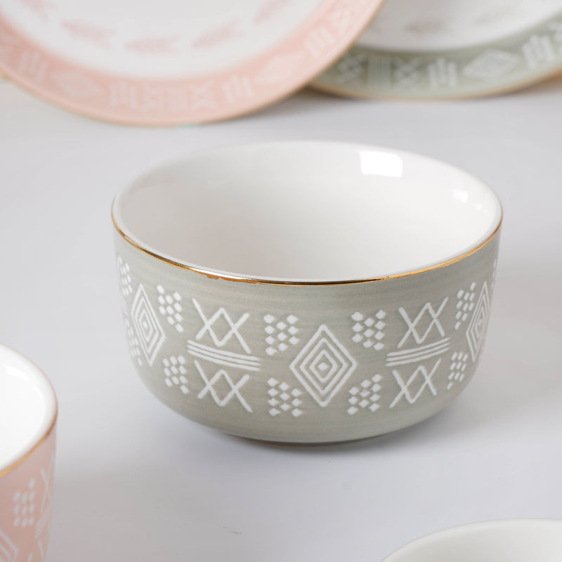 Azo Side bowl - Bowl, soup bowl, ceramic bowl, snack bowls, curry bowl, popcorn bowls | Bowls for dining table & home decor