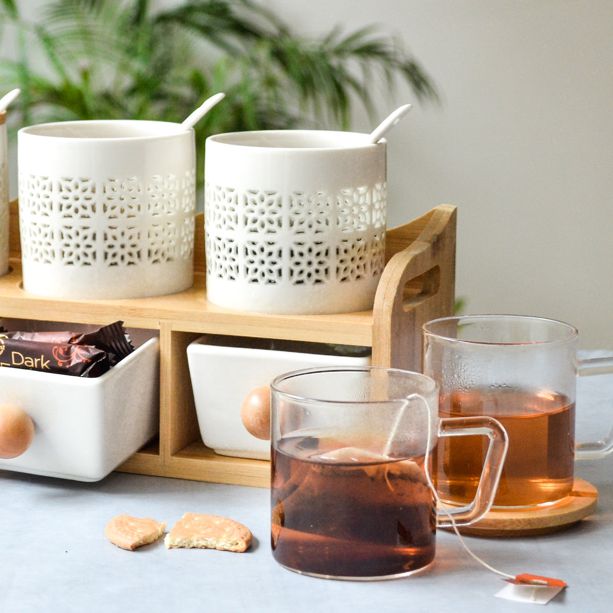 Ceramic Spice Jar Set - Main Image