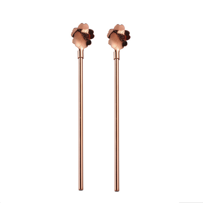 Straw Spoon Set of 2